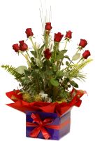 Rose Box Arrangement