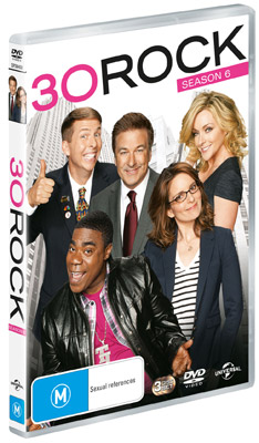 30 Rock Season Six DVD