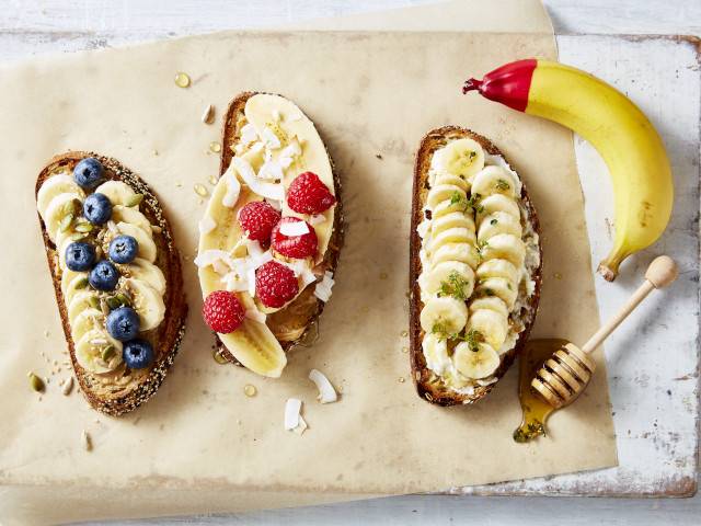 Banana Breakfast Toasties