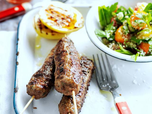 Middle Eastern Beef Kebabs