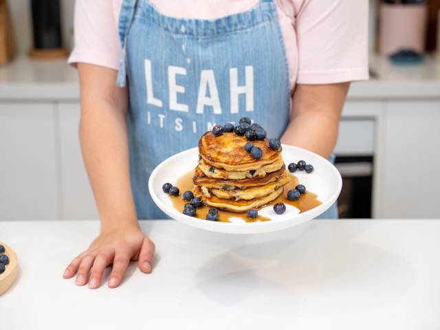 Blueberry & Ricotta Pancakes