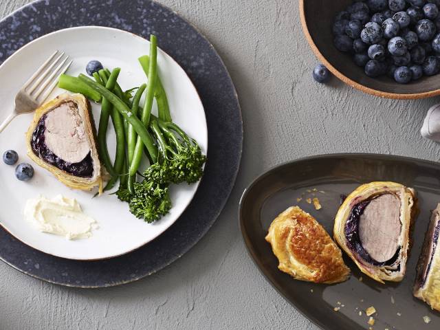 Pork & Blueberry Wellington