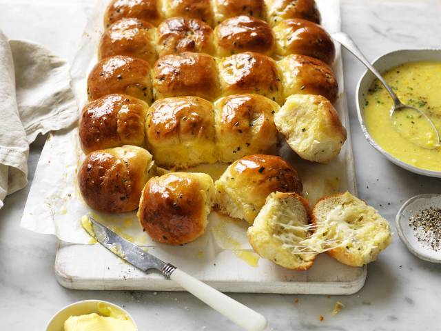 Cheese & Chive Egg Bread