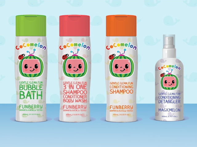 Win CoComelon Bath Packs