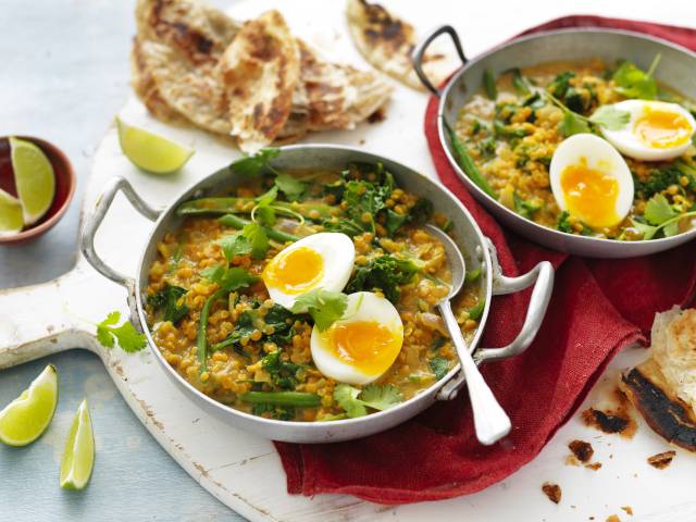 Egg and Lentil Dahl