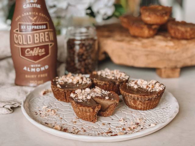 Espresso Banana Mini Tarts