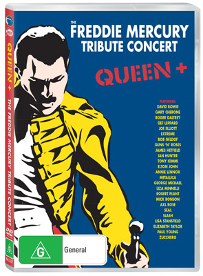 The Freddie Mercury Tribute Concert DVD