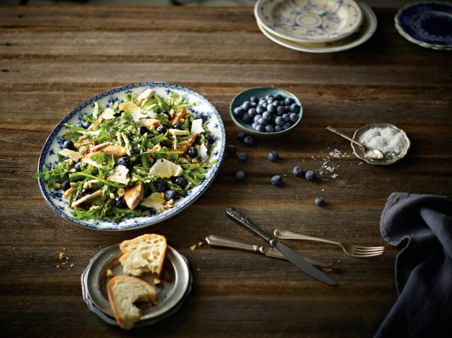 Blueberry, Chicken Salad