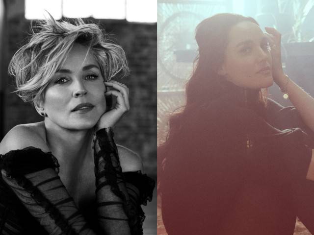 Hayley Sales & Sharon Stone Never Before