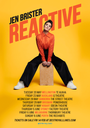 UK Comedian Jen Brister Announces First Headline Tour of Australia and New Zealand