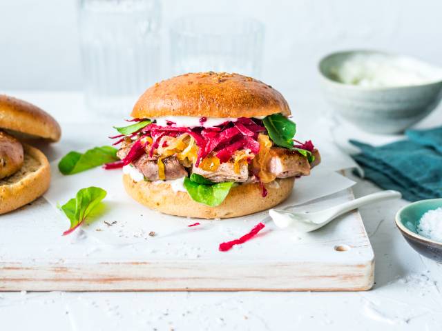 Hemp & Rosemary Sourdough Lamb Burgers