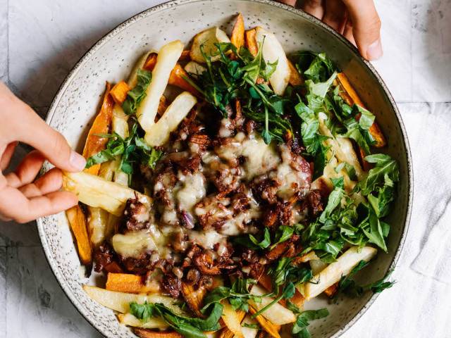 Loaded Jackfruit Fries