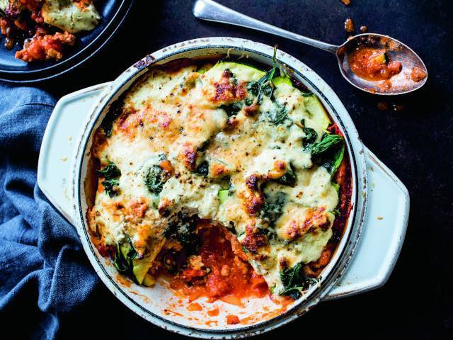 Low-Carb Sausage 'Lasagne'