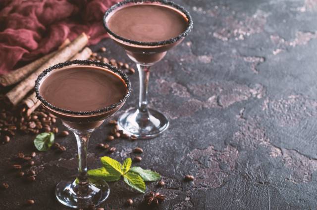 Chocolate Martini Mocktail