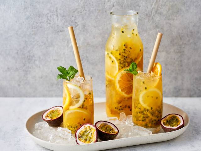 Passionfruit Iced Tea