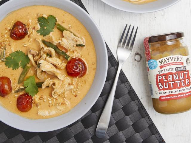 Peanut Butter Chicken Coconut Curry