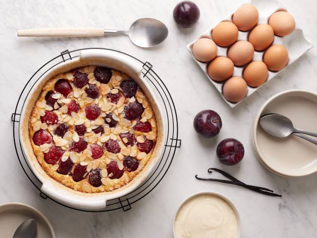 Plum Clafoutis