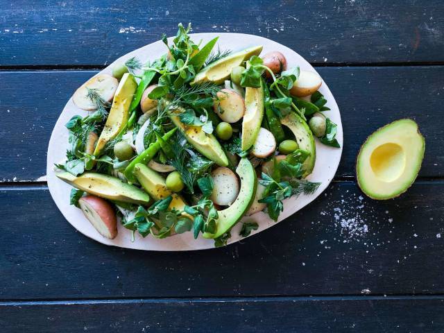 Delcado, Potato & Snowpea Salad