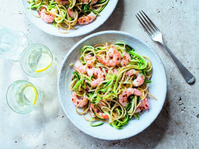 Prawn Zoodles Spaghetti