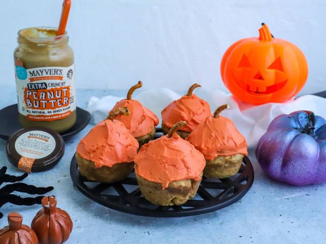 Halloween Pumpkin Cupcakes