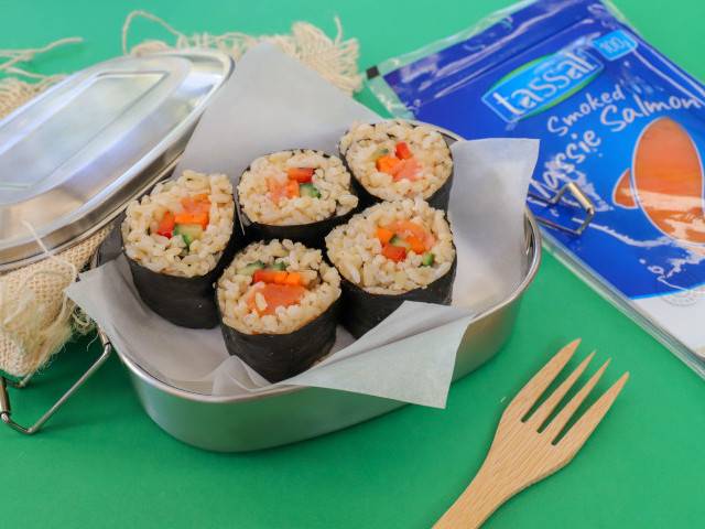 Salmon Sushi Rolls