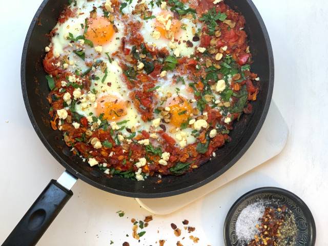 Wholegrain Oat Shakshuka