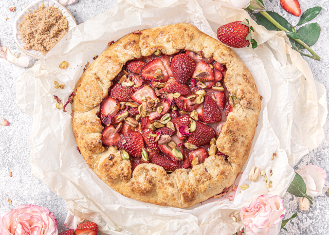 Strawberry Galette