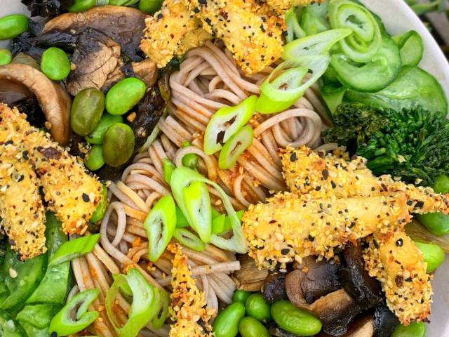 Spicy Noodle Stir-Fry