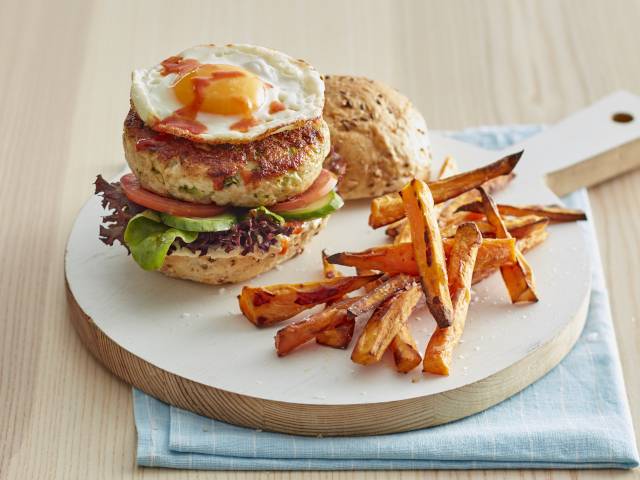 Turkey, Broccoli and Quinoa Burgers