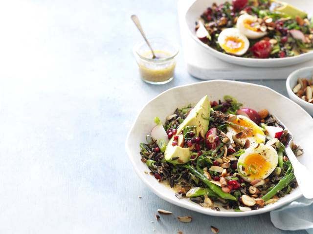 Wild Rice Broccolini Salad