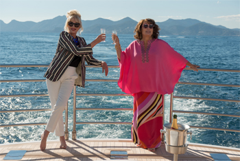Jennifer Saunders and Joanna Lumley Absolutely Fabulous: The Movie