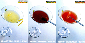 Absolut Vodka Fruitini's - Where to try & buy them!