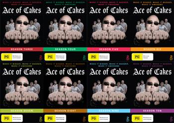 Ace Of Cakes Seasons 3 - 10 DVD