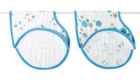 Aden & Anais Star Bright Burpy Bibs 2 pack