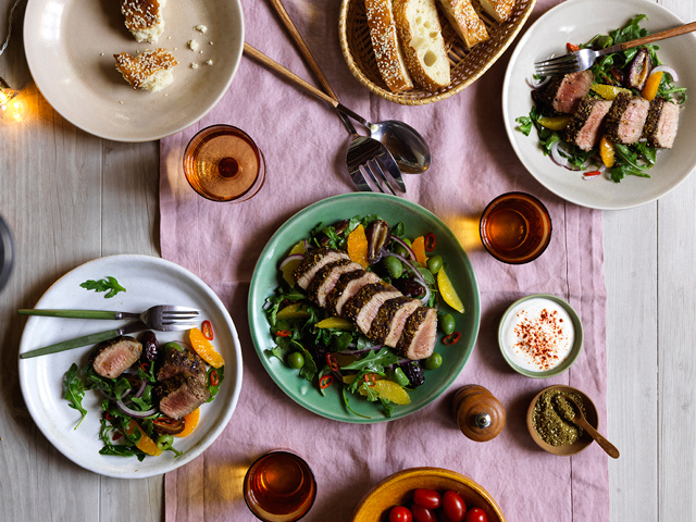 Za-Atar Lamb Salad