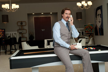 Will Ferrell and Christina Applegate Anchorman 2: The Legend Continues
