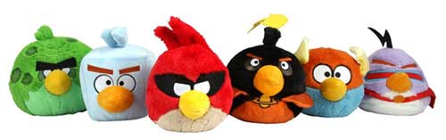 Angry Birds plush toys