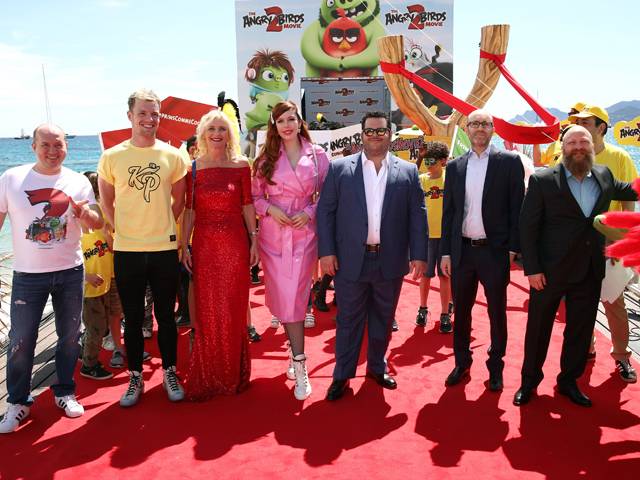 The Angry Birds at Cannes