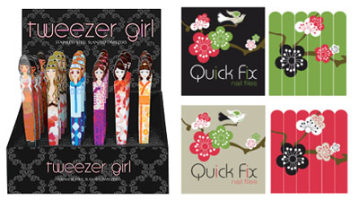 Annabel Trends Tweezer Girl & Quick Fix Nail File Packs