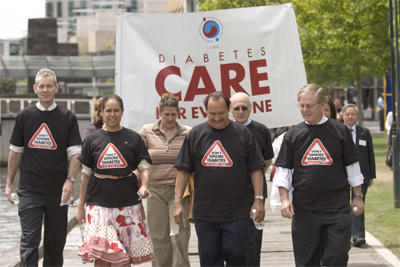 Christine Anu Leads Walk for Diabetes