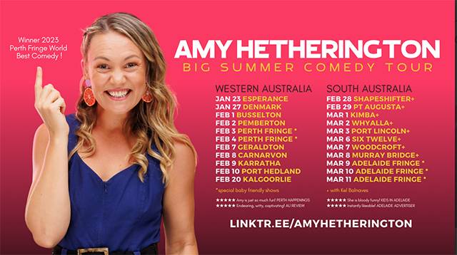 Amy Hetherington Big Summer Comedy