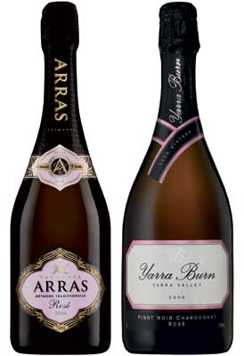 House of Arras Sparkling Rosé &Yarra Burn Vintage Rosé