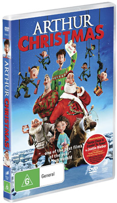 Arthur Christmas DVDs