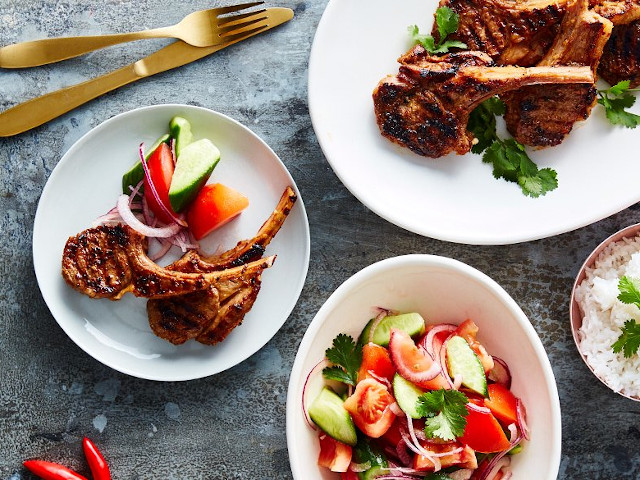 Asian Marinated Lamb Cutlets