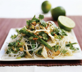 Asian Lime Chicken Salad