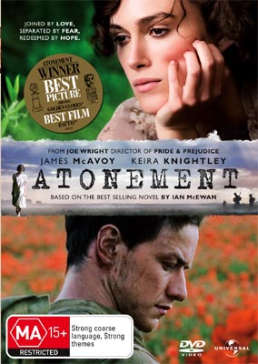 Atonement DVDs for Mother's Day