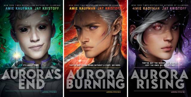 Win The Aurora Cycle Trilogy Books