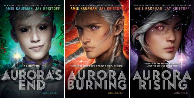 Win The Aurora Cycle Trilogy Books