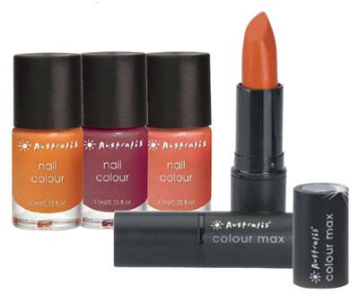Australis Nail Colour & Max Lipstick Autumn
