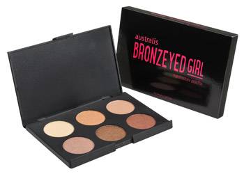 Australis Bronzeyed Girl Eyeshadow Palette